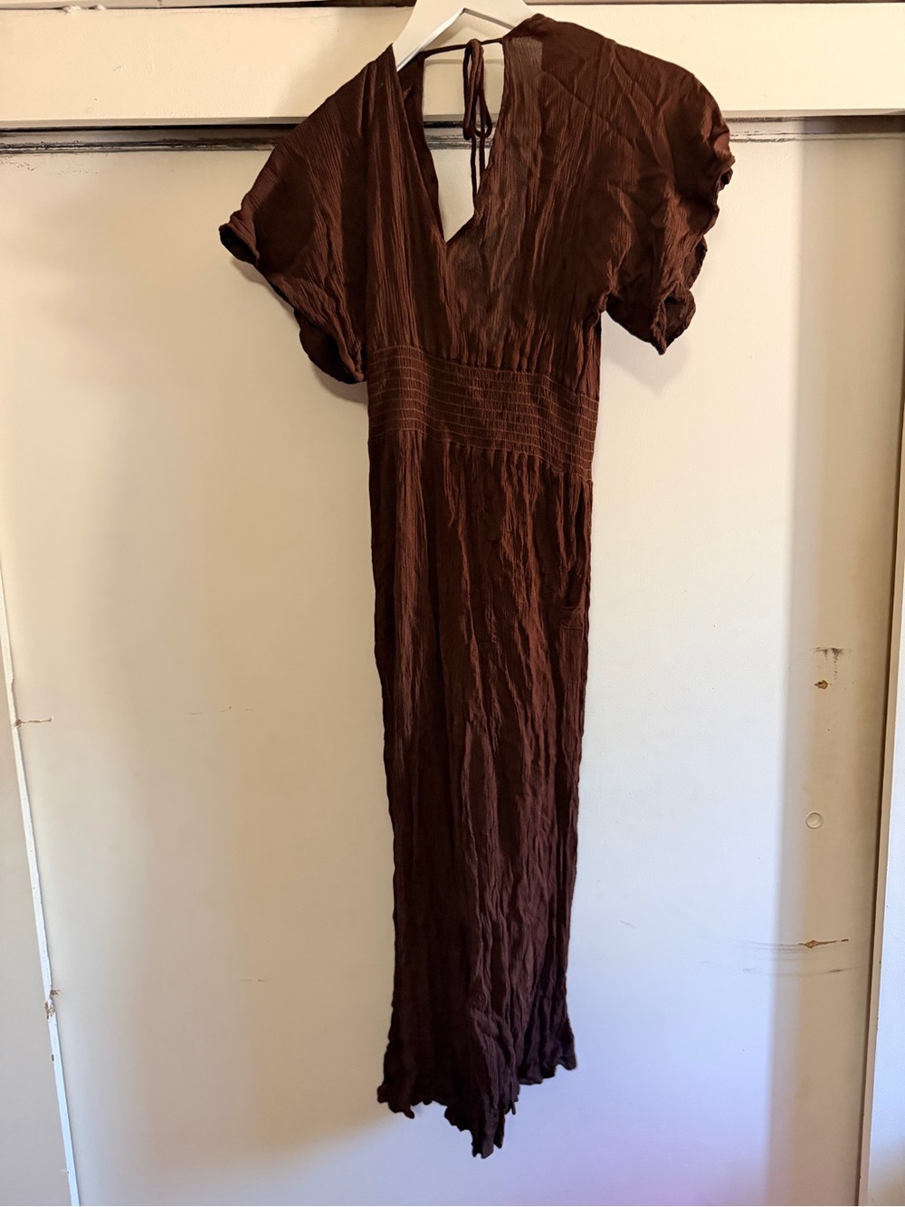 Final Touch Brown Jumpsuit